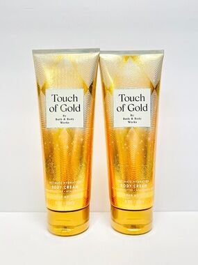 Bath & Body Works Touch of Gold Hydrating Body Cream - Gold